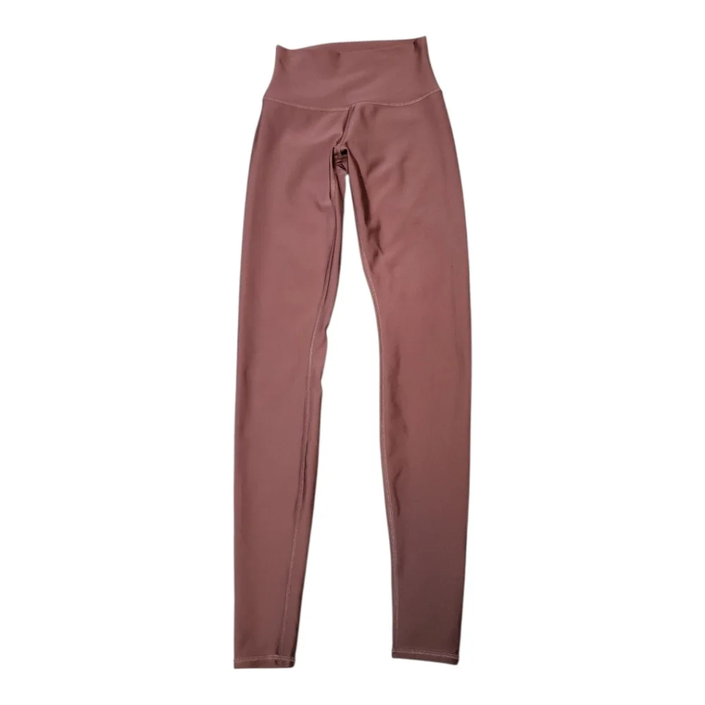 ALO Yoga High-Waist Airlift Leggings in Chestnut- Size XS